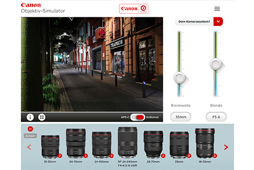 Academy Objektivsimulator