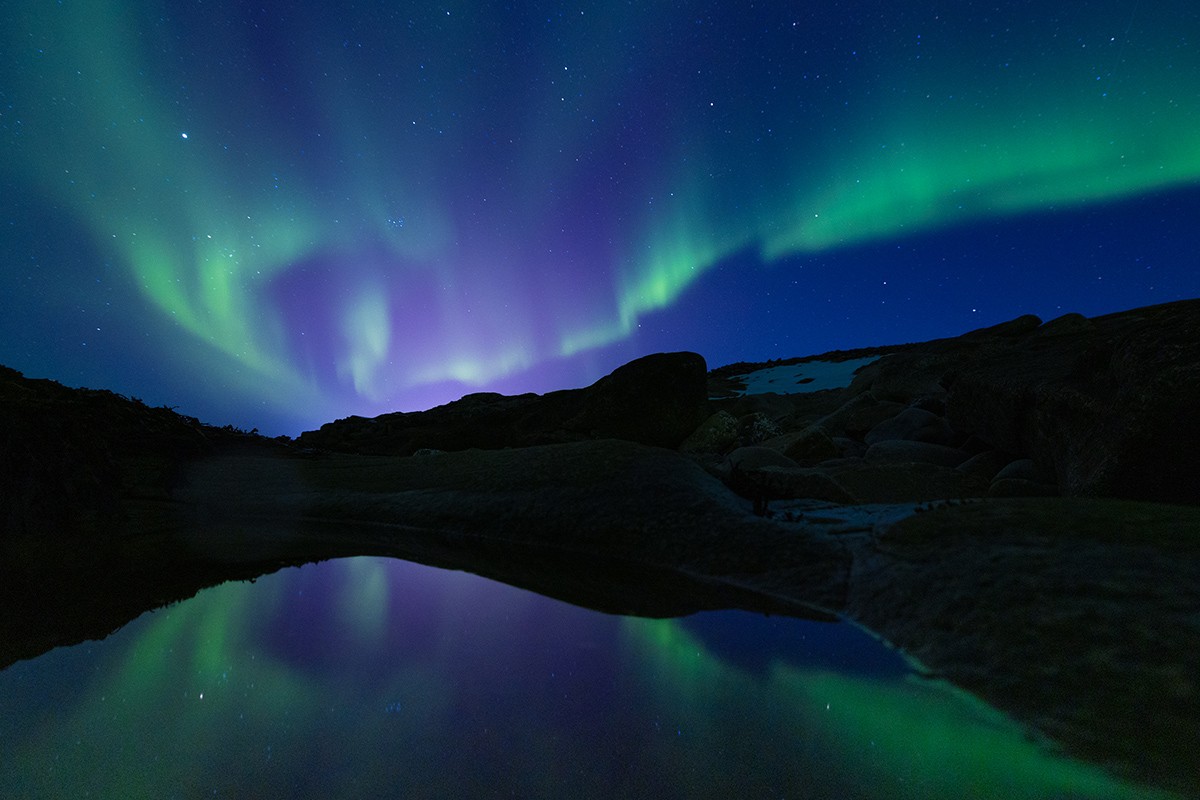 Nordlichter fotografiert von Chris Kaula