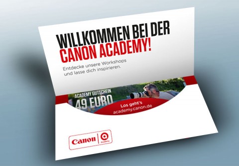 Wettbewerb Gewinn - Canon Academy