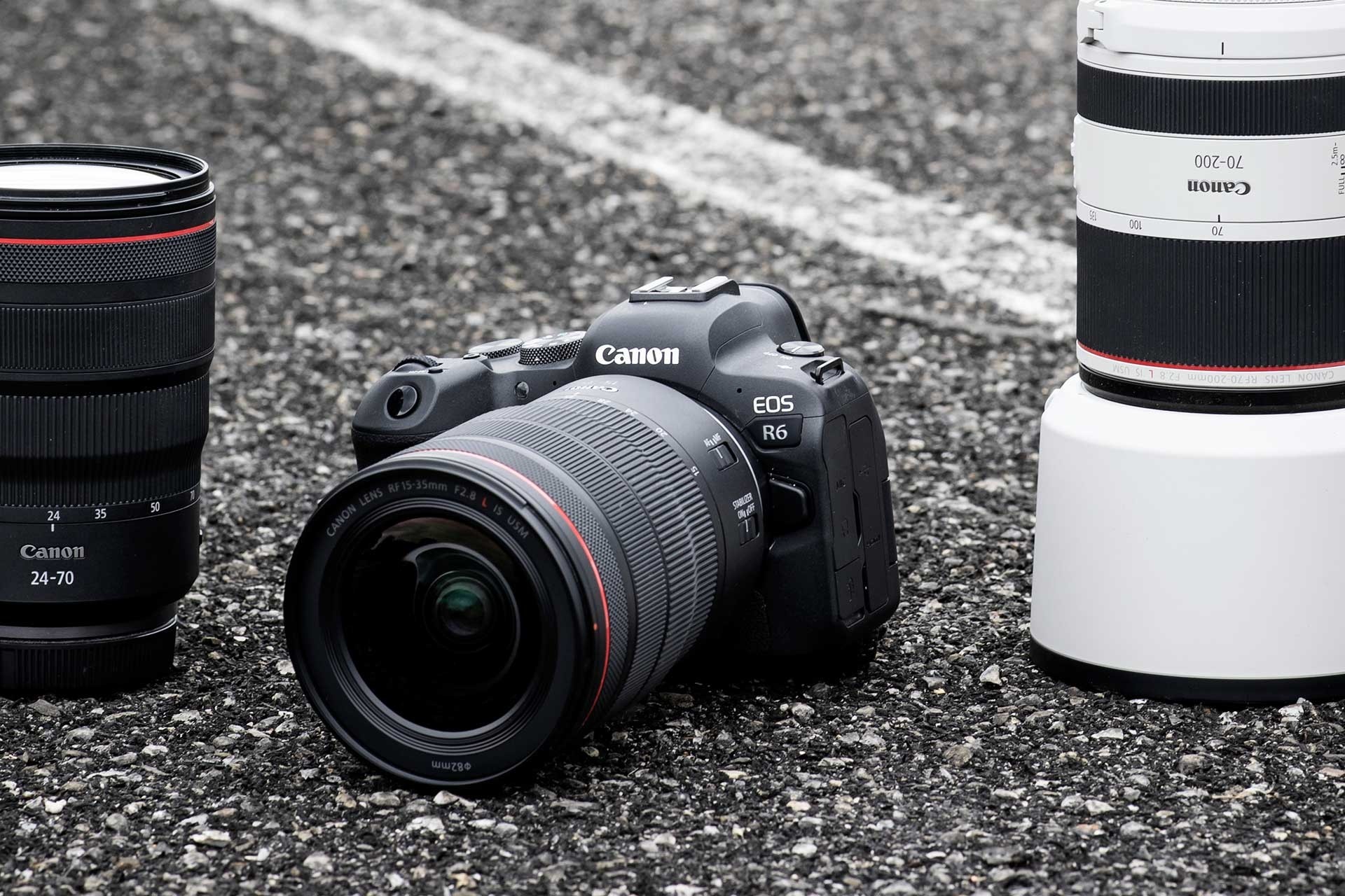 EOS R6, Vollformat, EOS R-System, Spiegellos